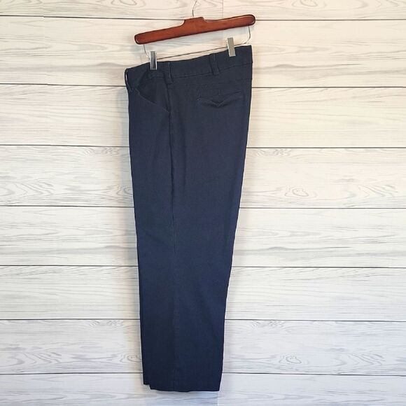 Lee Modern Series Curvy Fit Navy Casual Pants Womens Plus Size 22S - Picture 1 of 14